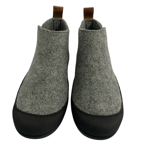 Do NOT PURCHASE. sOLD! Huckberry New Greys Wool Chelsea Boots NWOT - Picture 6 of 16